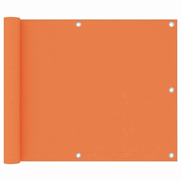Balkon-sichtschutz Orange 75x300 Cm Oxford-gewebe günstig online kaufen