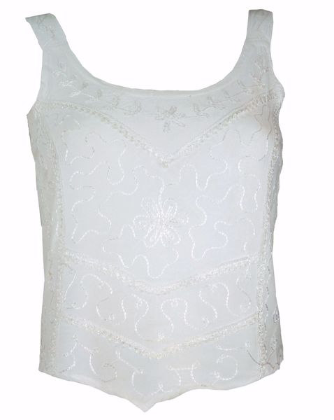 Guru-Shop T-Shirt Besticktes Top Boho chic, günstig online kaufen
