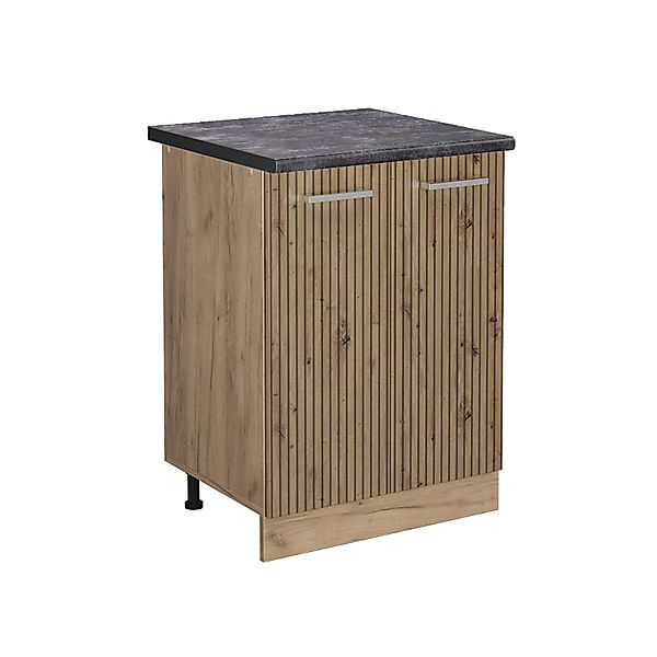 Vicco Küchenunterschrank R-Line Artisan-Eiche/Goldkraft Eiche 60 cm AP Anth günstig online kaufen
