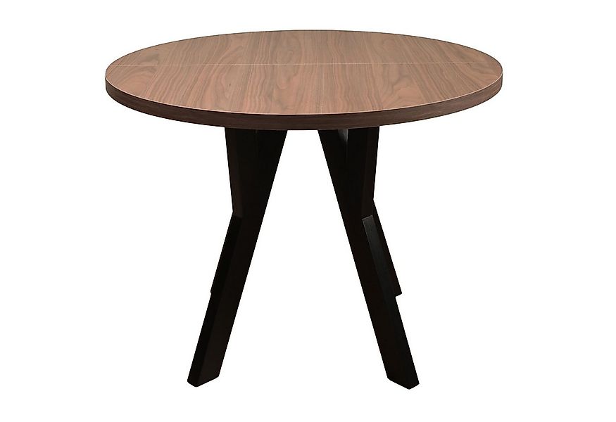 Selsey Esstisch OSENESS, Ausziehtisch rund modernes Design mit Holzbeinen 1 günstig online kaufen