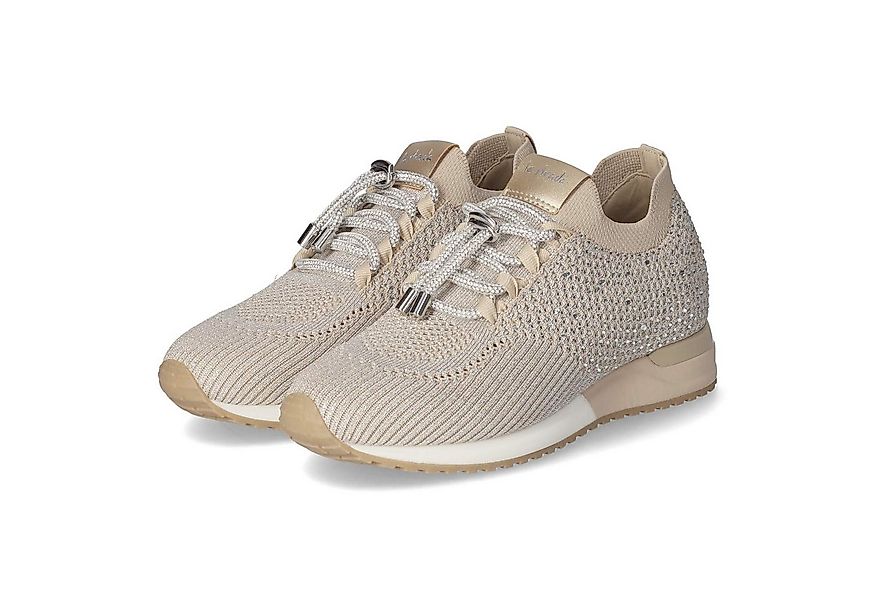 La Strada La Strada 2400409 4522 Damen Textil beige Schnürschuh günstig online kaufen