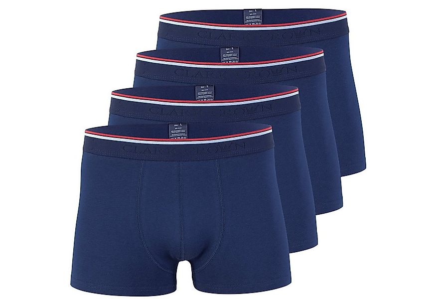 Clark Crown® Boxershorts (4-St) in weicher Modal Cotton Qualität günstig online kaufen