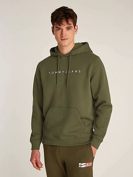 Tommy Jeans Plus Hoodie TJM REG LINEAR LOGO HOODIE EXT in Große Größen, Log günstig online kaufen