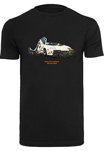 MisterTee T-Shirt MisterTee Herren Weekend Wolf günstig online kaufen