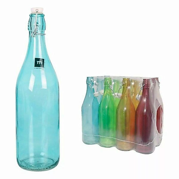 Flasche La Mediterránea Lella-coral Glas 1l günstig online kaufen