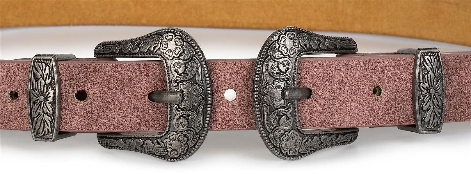 styleBREAKER Taillengürtel Gürtel mit Doppelter Schnalle, günstig online kaufen