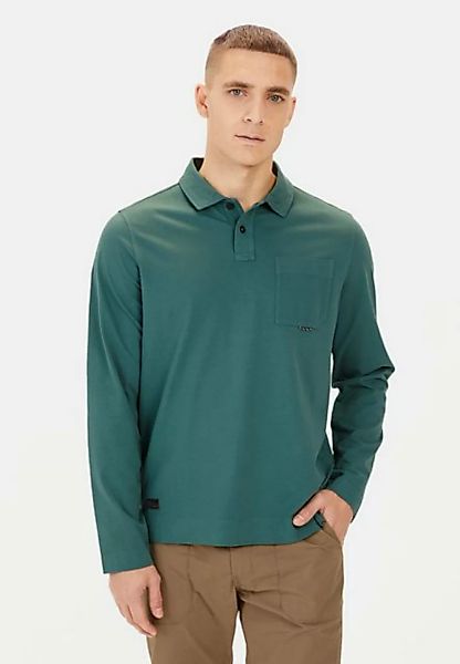 camel active Poloshirt aus reiner Baumwolle Shirts_Langarm-Poloshirt günstig online kaufen