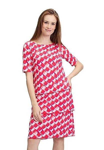 Betty Barclay Sommerkleid Betty Barclay Stufenkleid kurzarm Druck günstig online kaufen