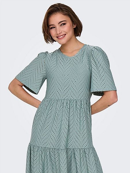 JDY Minikleid JDYCARLA CATHINKA S/S DRESS JRS NOOS Kunstfaser, regular fit günstig online kaufen
