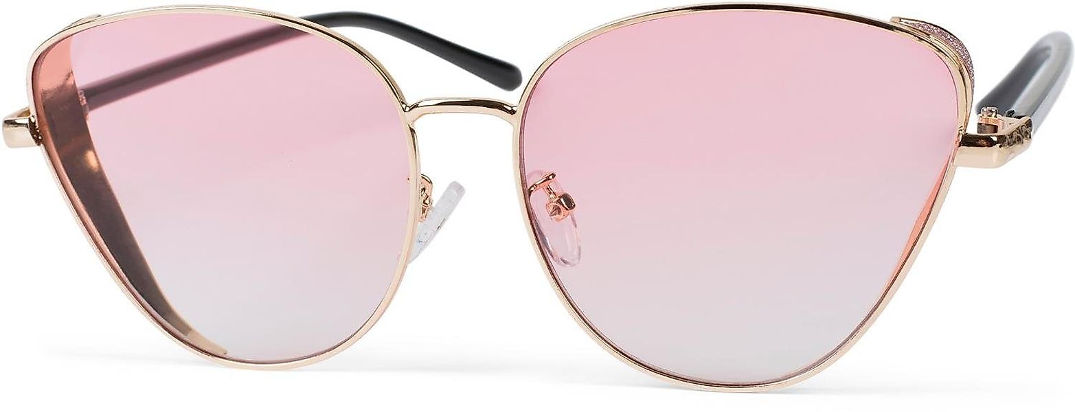 styleBREAKER Sonnenbrille Cateye Sonnenbrille mit Glitzer günstig online kaufen