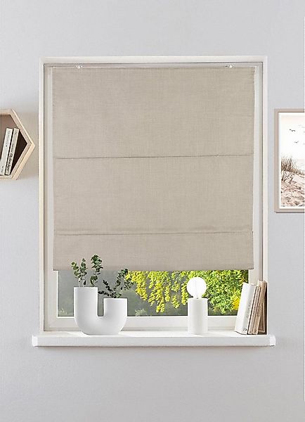 Rollo RIOLA, OTTO home, verdunkelnd, ohne Bohren, freihängend, Klemmfix, Fa günstig online kaufen