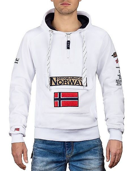 Geographical Norway Kapuzenpullover Herren Hoodie bagymclass White XL mit N günstig online kaufen