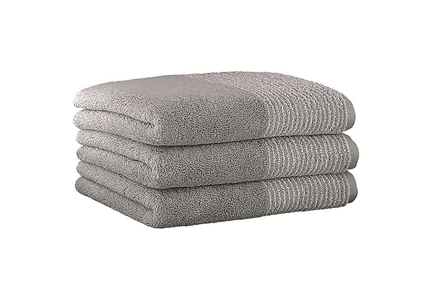 Cawö Gästehandtücher Unisex Gästetuch 3er Pack Baumwolle, Frottier (Packung günstig online kaufen