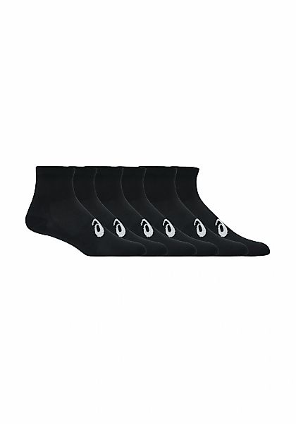 Asics Sportsocken "6 PACK QUARTER SOCK" für Erwachsene, dämpfende Wirkung, günstig online kaufen