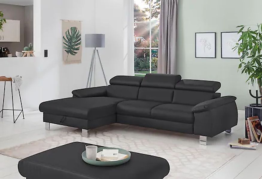 COTTA Polstergarnitur »Komaris L-Form«, (Set), Set bestehend aus: Ecksofa m günstig online kaufen