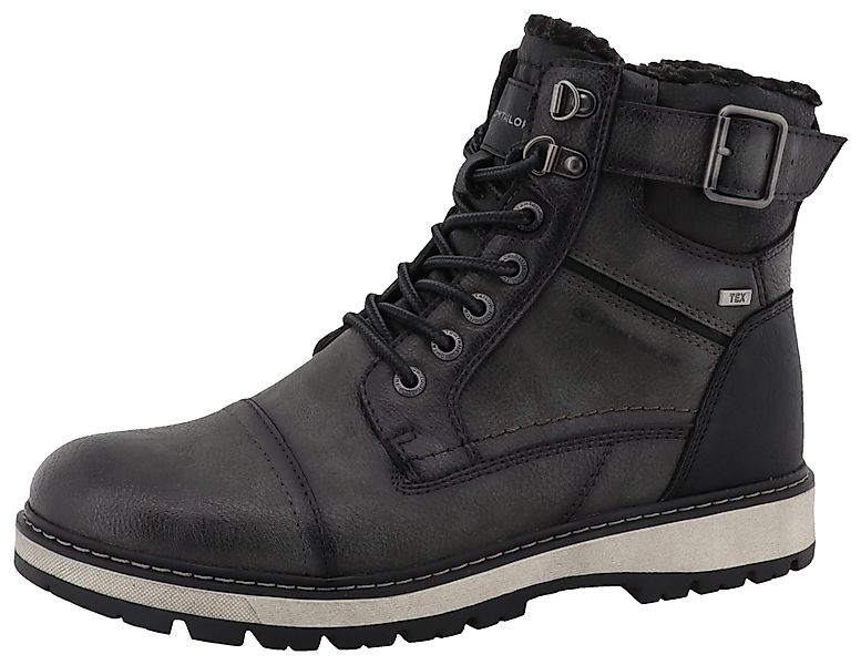 TOM TAILOR Winterboots, Outdoorschuh, Winterstiefel, Schnürboots günstig online kaufen