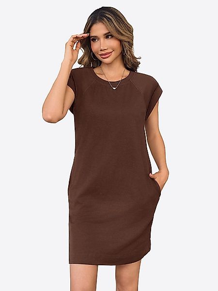Imily Bela Minikleid Damen Lockeres Gerades Kleid (Packung, 1-tlg., 1per-Pa günstig online kaufen
