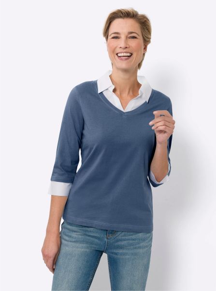 Sieh an! T-Shirt 2-in-1-Shirt günstig online kaufen