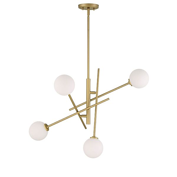 MLT&RIDDLE Kronleuchter 4 - Licht Sputnik günstig online kaufen