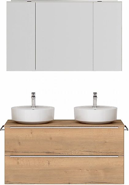 nobilia® Badmöbel-Set »Alvene« vormontiert, mit Soft-Close, 2 Stk. tlg. ink günstig online kaufen