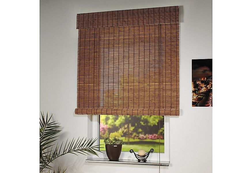 Seitenzugrollo, Liedeco, leicht perforiert, mit Bohren, verschraubt günstig online kaufen