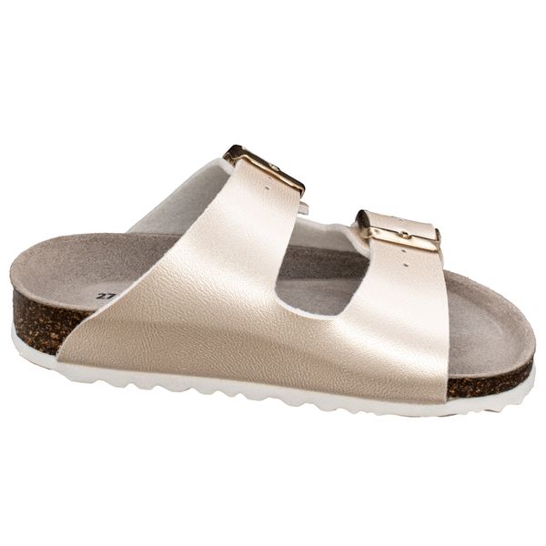 Fischer-Markenschuh Hawaii Pantolette aus Vegano (Lederimitat), günstig online kaufen