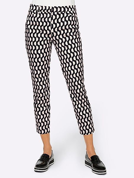 heine Jerseyhose Druck-Hose Innenbeinlänge ca. 65 günstig online kaufen