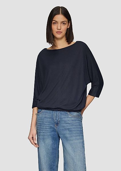 s.Oliver 3/4-Arm-Shirt T-Shirt O-Shape-Shirt mit Fledermausarm günstig online kaufen