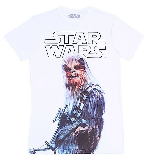 Sarcia.eu Kurzarmbluse Weißes Chewbacca T-Shirt STAR WARS DISNEY S günstig online kaufen