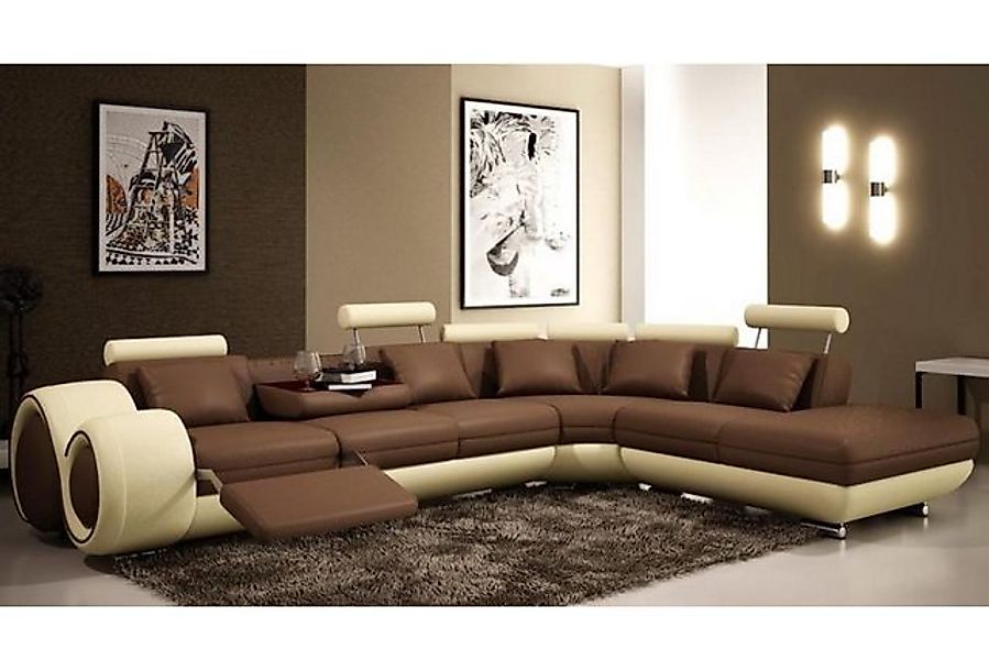 JVmoebel Ecksofa Sofa Couch Polster Sitz Wohnlandschaft Garnitur L-Form Sto günstig online kaufen