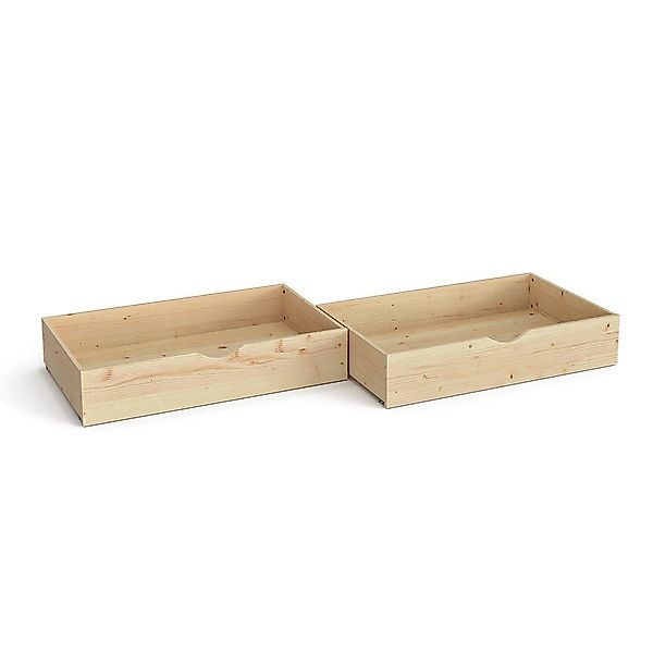 VitaliSpa® Bettschubkasten Everest, Naturholz, 98 x günstig online kaufen