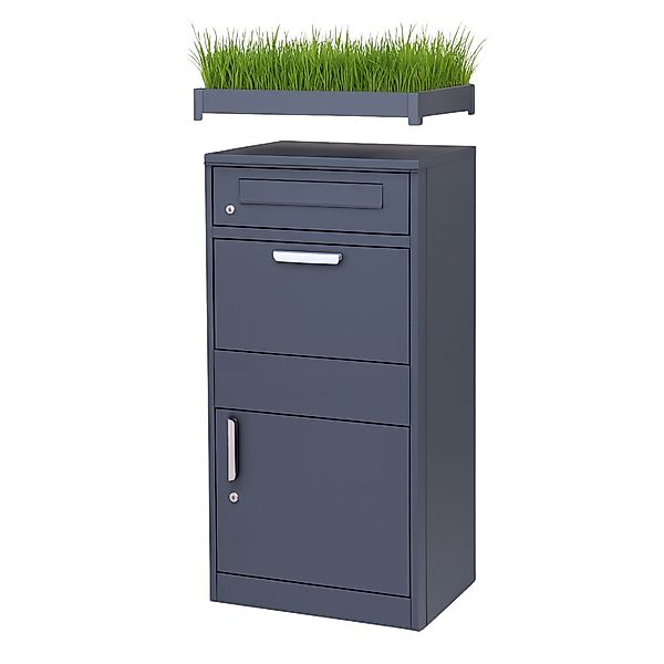 osoltus Standbriefkasten Paketbox Briefkasten Standbriefkasten mit günstig online kaufen
