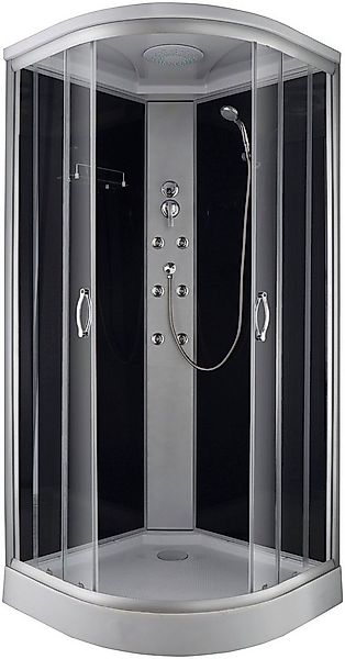 Sanotechnik Komplettdusche, BxT: 90x90 cm, Sicherheitsglas, 1-tlg., inkl. K günstig online kaufen