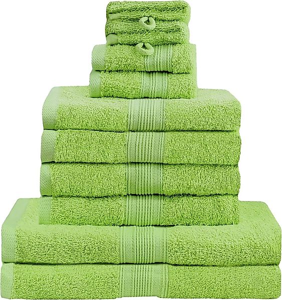 GREEN MARK Textilien Handtuch Set 10er-Set günstig online kaufen