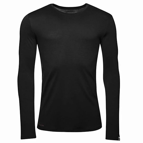 Kaipara - Merino Sportswear Langarmshirt Merino Longsleeve Herren Slimfit 2 günstig online kaufen