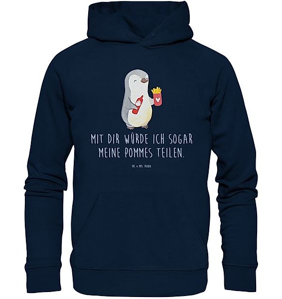 Mr. & Mrs. Panda Hoodie Pinguin Pommes Größe XL - French Navy - Geschenk, H günstig online kaufen