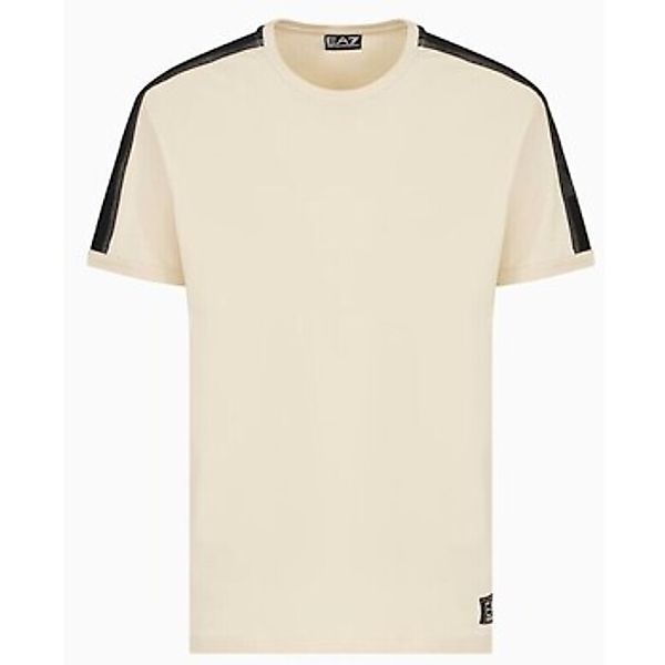 Emporio Armani EA7  T-Shirt T-Shirt mit Streifen an der Schulter günstig online kaufen