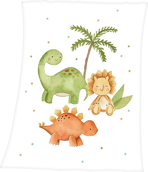 Babydecke Dinos, Baby Best, mit liebevollem günstig online kaufen