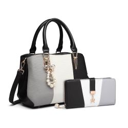 Miss Lulu Henkeltasche Handtasche Damen Mittelgroß günstig online kaufen