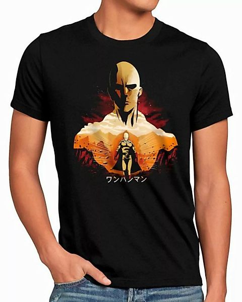 style3 T-Shirt Hit and Punch one punch man saitama manga anime günstig online kaufen