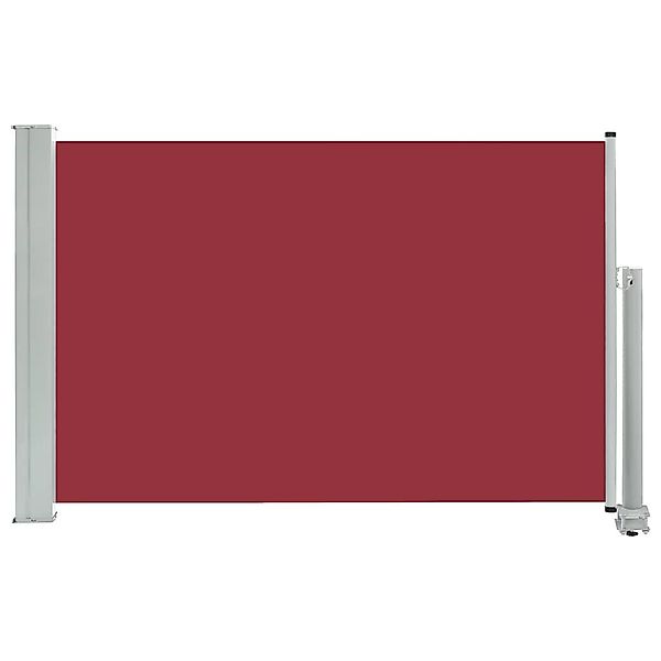 furnicato Seitenmarkise Ausziehbare 60x300 cm Rot günstig online kaufen