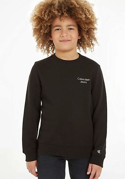 Calvin Klein Jeans Sweatshirt CKJ STACK LOGO SWEATSHIRT günstig online kaufen