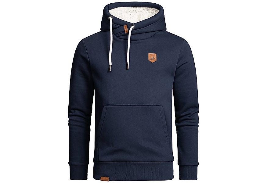Amaci&Sons Kapuzenpullover YONKERS Kapuzenpullover mit Plüsch-Kapuze Herren günstig online kaufen