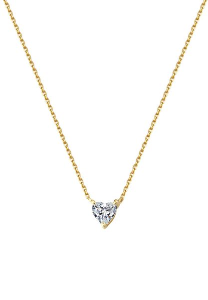 Dear Me Goldkette mit Herz Diamant günstig online kaufen