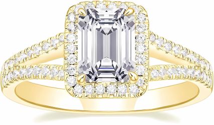 Jumpeak Diamantring 2 Karat Smaragd Labor günstig online kaufen
