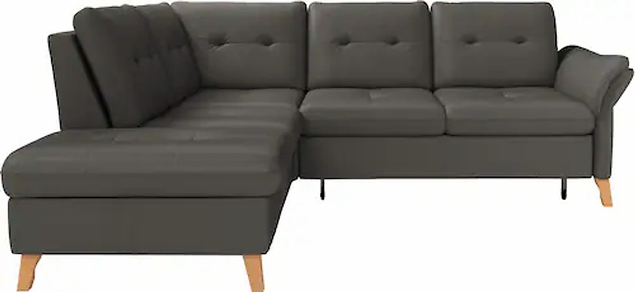 sit&more Ecksofa »Göteborg«, inkl. Sitztiefenverstellung, wahlweise mit Bet günstig online kaufen