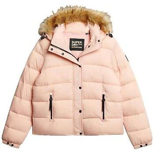 Superdry  Daunenjacken Doudoune  courte à capuche avec imitation fourrure günstig online kaufen