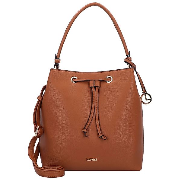 L. CREDI Beuteltasche Ebony, Polyurethan günstig online kaufen