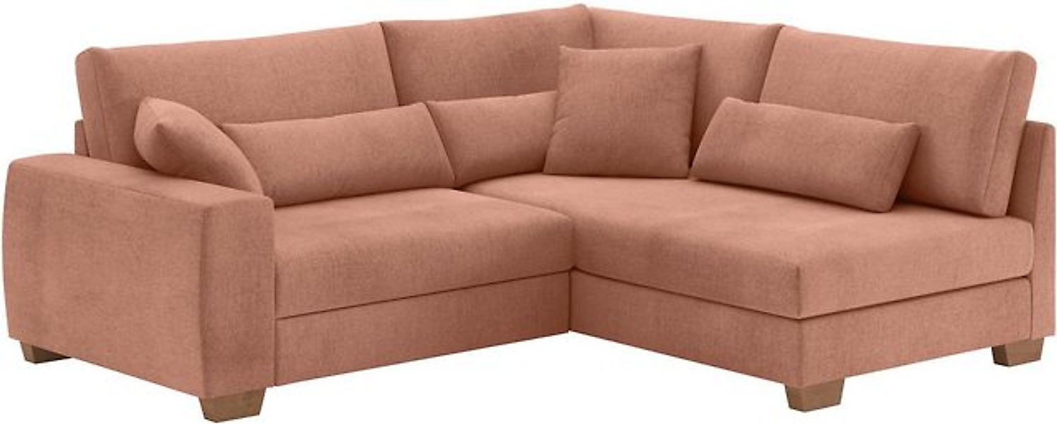 Mr. Couch Ecksofa "Helena L-Form, bis 140 kg belastbar", mit Taschenfederke günstig online kaufen