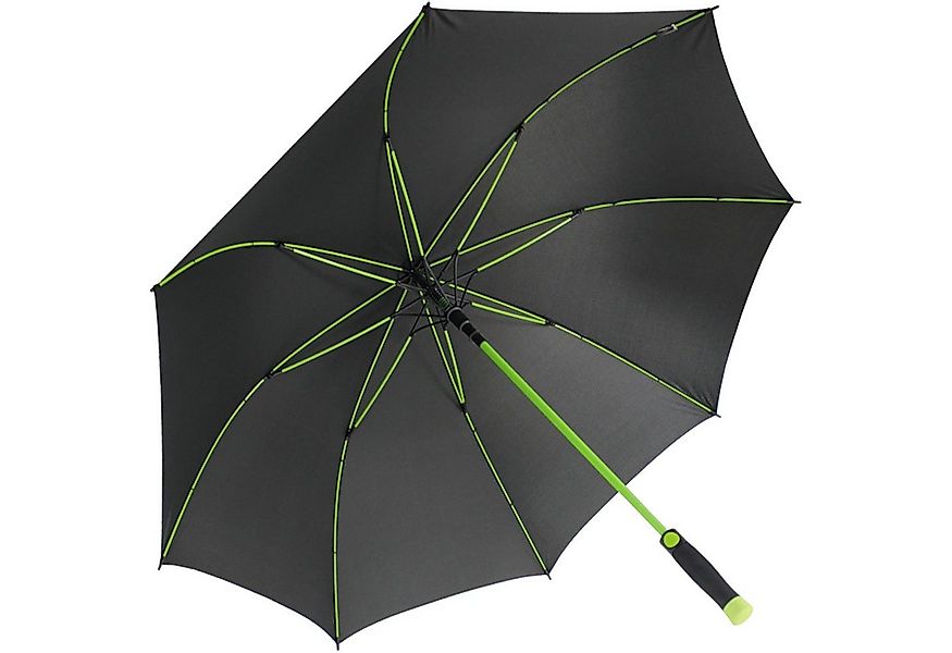 iX-brella Stockregenschirm XXL Golf Fiberglas Automatik mit farbigem Gestel günstig online kaufen
